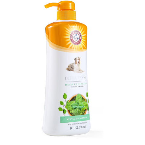 Arm & Hammer Ultra Fresh Deep Cleansing with Charcoal & Rosemary Value Size Dog Shampoo, 24-fl oz bottle