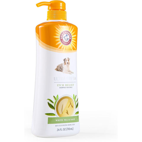 Arm & Hammer Ultra Fresh Itch Relief with Oatmeal & Aloe Value Size with Pump Dog Shampoo, 24-fl oz bottle