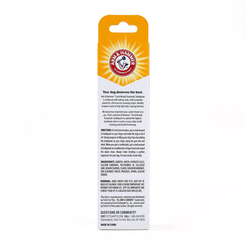 Arm & Hammer Fresh Breath Enzymatic Dog Toothpaste - Chicken