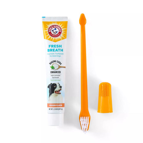 Arm & Hammer Fresh Breath Dog Dental Kit - Chicken