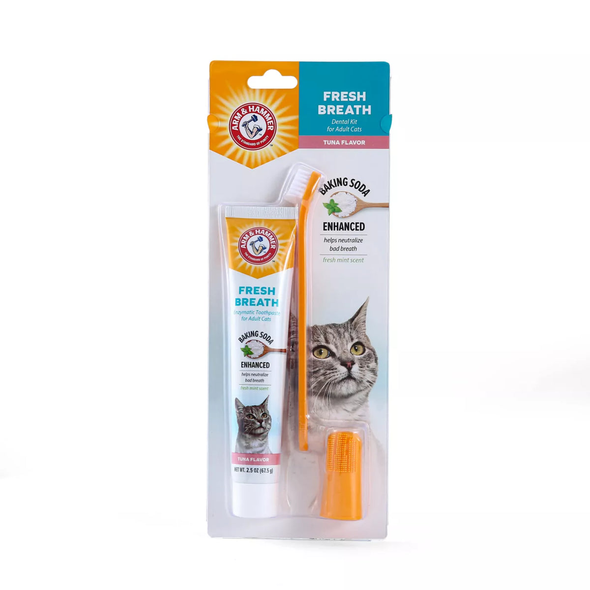 Arm & Hammer Fresh Breath Cat Dental Kit - Tuna