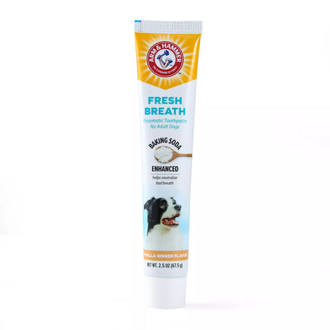 Arm & Hammer Fresh Breath Enzymatic Dog Toothpaste - Vanilla Ginger