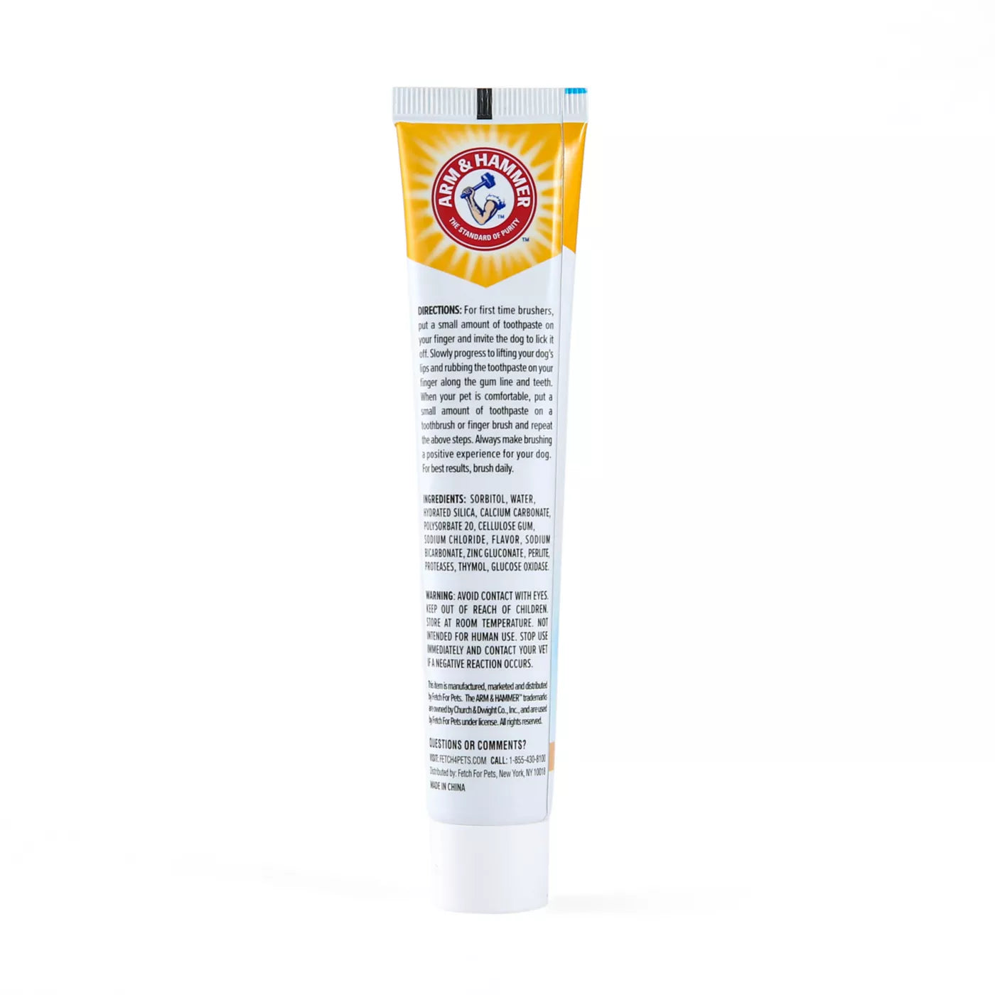 Arm & Hammer Fresh Breath Enzymatic Dog Toothpaste - Vanilla Ginger