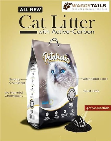 CAT LITTER (WITH ACTIVE CARBON)
