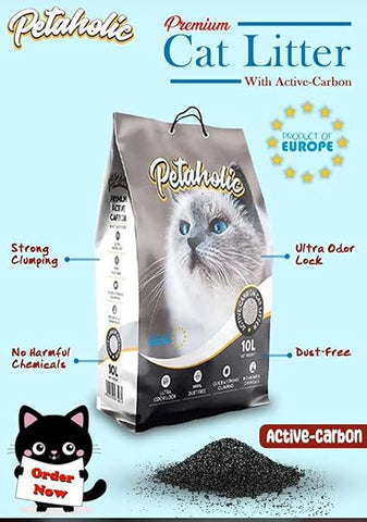 CAT LITTER (WITH ACTIVE CARBON)