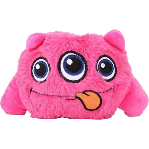 cature Care by Nature Dog Electric Bouncing Ball Toy,Monster Giggling Shake Ball Toy,Washable Cute Plush Cover,Safe And Healthy,Help Your Dog Exercise More And Have Fun(Pink Hair)