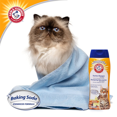 Arm & Hammer Tearless Kitten Shampoo for Cats 20 fl oz Sweet Almond Scent