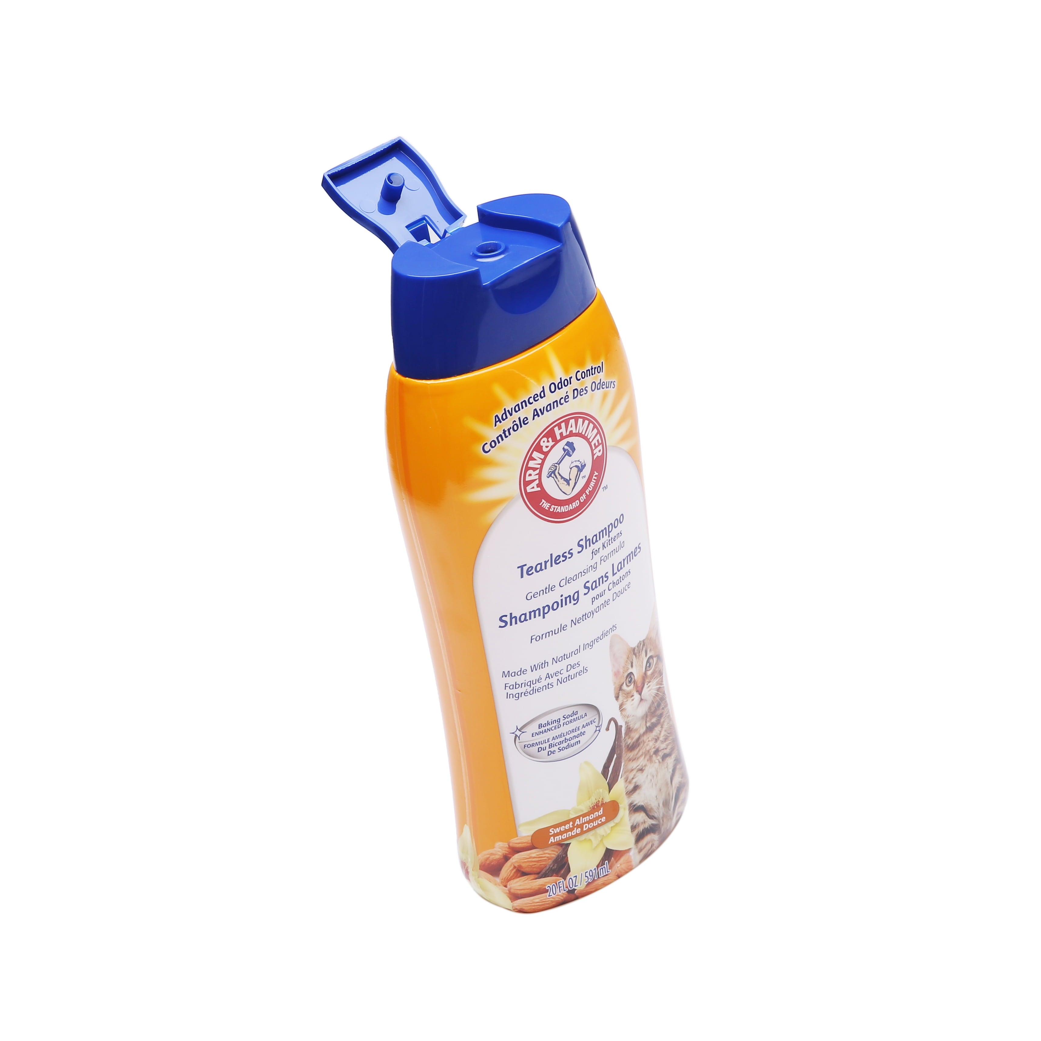 Arm & Hammer Tearless Kitten Shampoo for Cats 20 fl oz Sweet Almond Scent