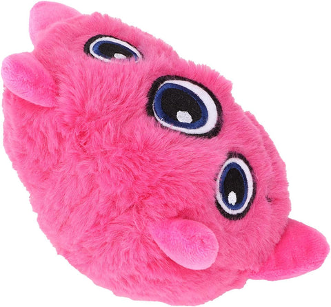 cature Care by Nature Dog Electric Bouncing Ball Toy,Monster Giggling Shake Ball Toy,Washable Cute Plush Cover,Safe And Healthy,Help Your Dog Exercise More And Have Fun(Pink Hair)