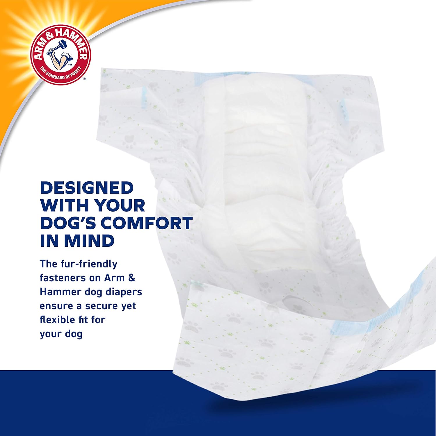 Arm & Hammer Xsm Nappies - 30 cm - 38 cm Waist - 12 pieces