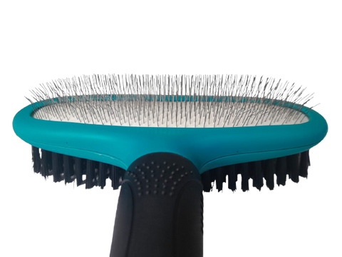 PETAHOLIC 2 IN 1 SLICKER BRUSH