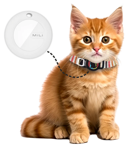 MiTag with Collar (Cats)- Pet Anti-Loss Device