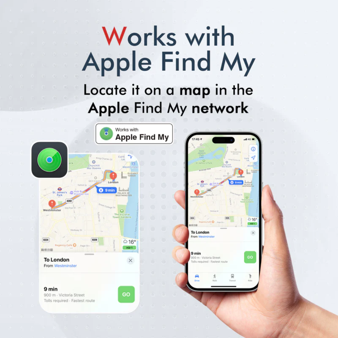 MiTag with Collar (Dogs)- Pet Anti-Loss Device