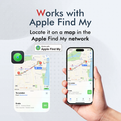 MiTag with Collar (Dogs)- Pet Anti-Loss Device