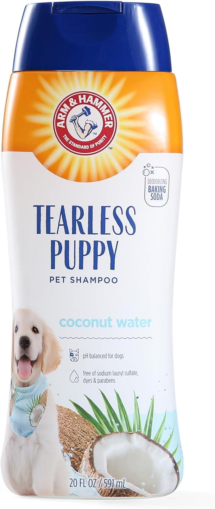 Tearless Puppy Shampoo in Coconut Water, Best Tearless Shampoo for All Dogs and Puppies