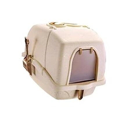 Cat Litter House Openable Front Door